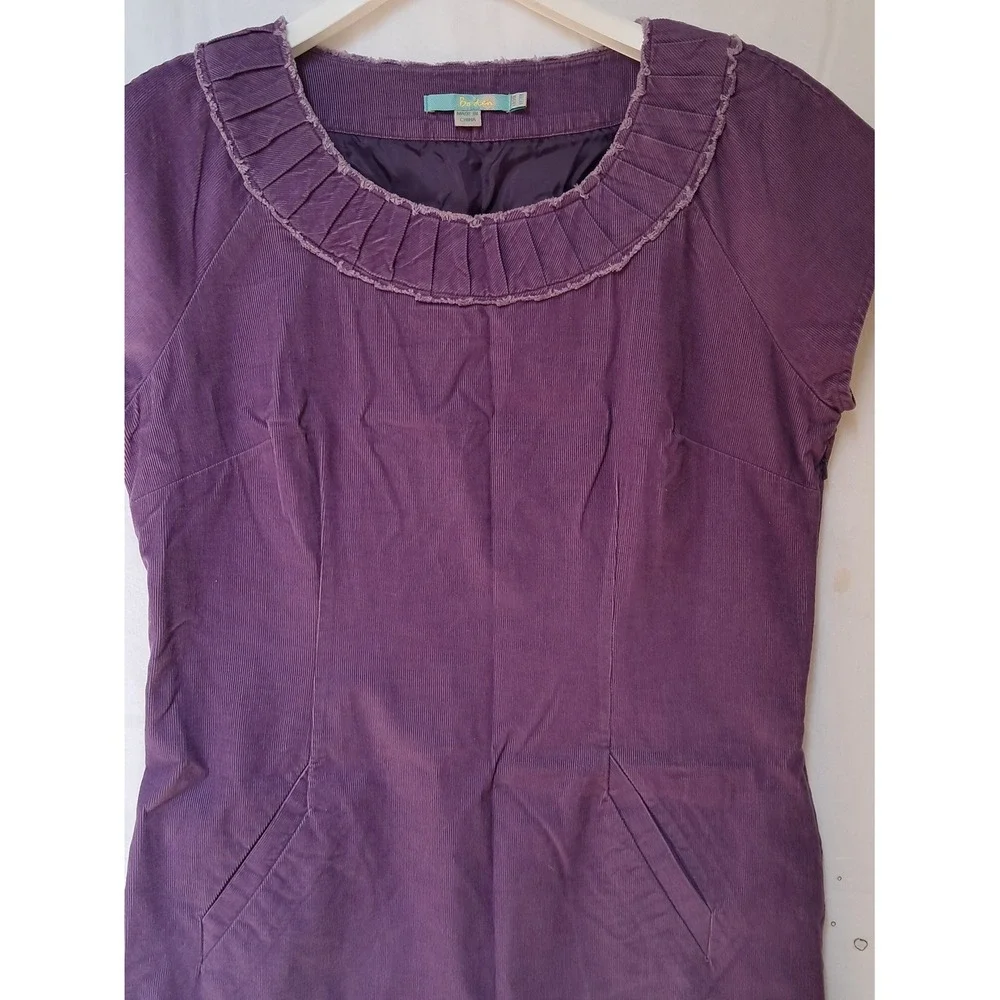 Boden purple corduroy
